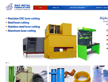 Tablet Screenshot of 4waymetal.com